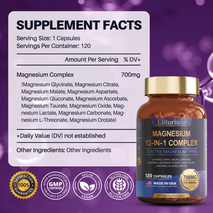Magnesium Complex 12-in-1 Capsules