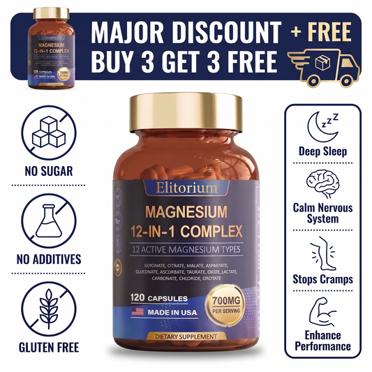 Elitorium Magnesium 12-in-1 Complex
