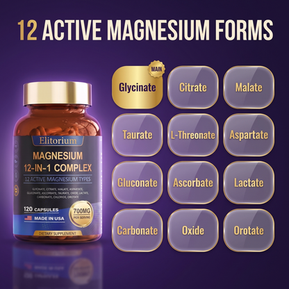 Elitorium Magnesium 12-in-1 Complex